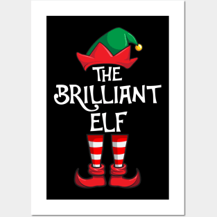 Brilliant Elf Matching Family Christmas Smart Posters and Art